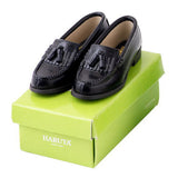 HARUTA Loafer Collection [3.Tassel loafers (black)]