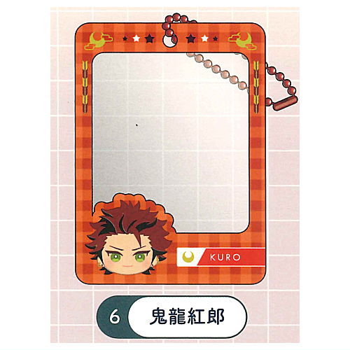 Ensemble Stars!! Mini Colle! Mini Photo Frame Keychain Vol.4 [6.Kuro Kiryu]