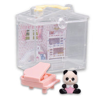 Sylvanian Families Decorative Baby House and Garden [2.Baby House Panda Baby (Clara) & Piano]