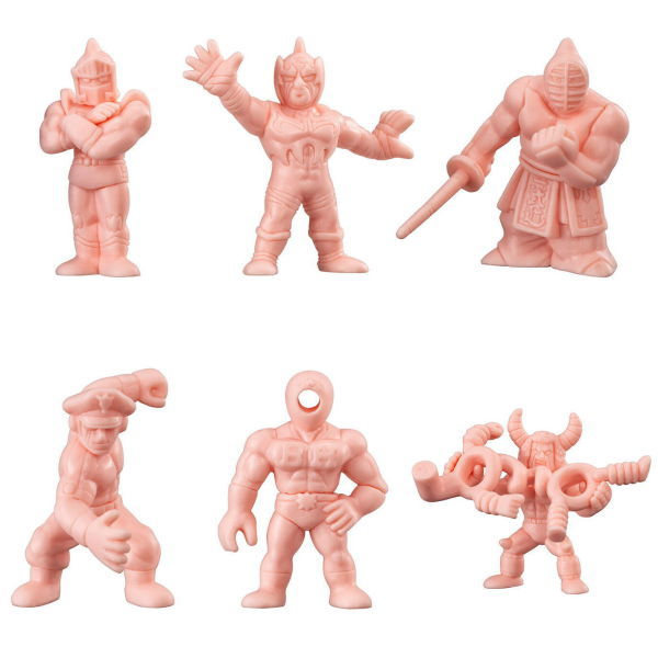 Kinnikuman Kinkeshi Part.24 [Pale orange ver. 6 types set (1.4.6.8.10.12)]