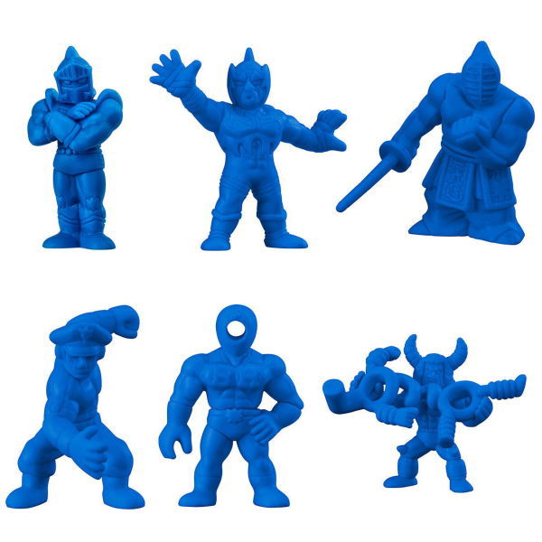 Kinnikuman Kinkeshi Part.24 [Blue ver. 6 types set (2.5.7.9.11.13)]