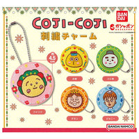 Coji-Coji Embroidered Charm [All 5 type set(Full Complete)]
