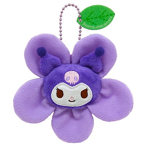 Sanrio Characters Mini Flower Mascot [4.Kuromi]
