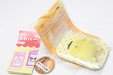 Sanrio Characters Square Can Badge & Cover Doll Box Design [3.Pompompurin]