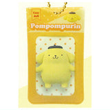 Sanrio Characters Square Can Badge & Cover Doll Box Design [3.Pompompurin]