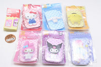 Sanrio Characters Square Can Badge & Cover Doll Box Design [All 6 type set(Full Complete)]