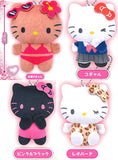 Hello Kitty Plush ball chain Part.2 [All 4 type set(Full Complete)]