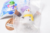 Snowman noodle clip [3.Melting snowman (purple knit hat)]