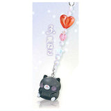 Pochacha nyan-chan Jewel Bead Charm [3.Black]