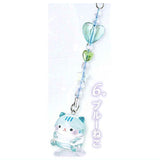 Pochacha nyan-chan Jewel Bead Charm [6.Blue]