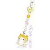 Pochacha nyan-chan Jewel Bead Charm [8.Cream]