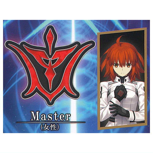 Fate/Grand Order Command Spell metal keychain [2.Master (female)]