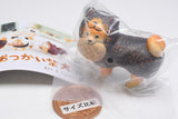 Wood Carved Otsukai Shiba Inu [1.Okoge-chan]
