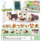 Wood Carved Otsukai Shiba Inu [All 4 type set(Full Complete)]
