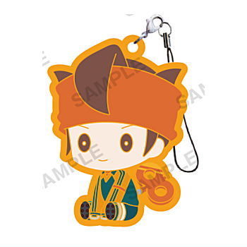 Inazuma Eleven petattonejimaki rubber strap Part.2 [1.Mamoru Endou]