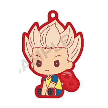 Inazuma Eleven petattonejimaki rubber strap Part.2 [2.Shuya Gouenji]