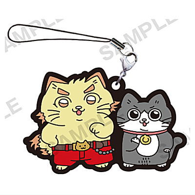 Nekonitenseishitaojisan x Dozle Corp. Capsule Rubber Strap [1.Bun-chan x Dozle]