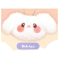 Fuwafuwa Animal Face Stuffed Charm [5.Wanchan]