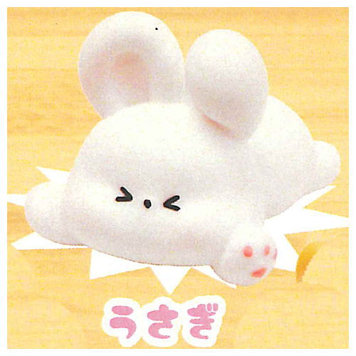 Zukkoke Baby Figure Mascot [3.Rabbit]
