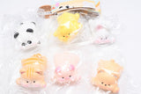 Zukkoke Baby Figure Mascot [All 6 type set (Full Complete)]