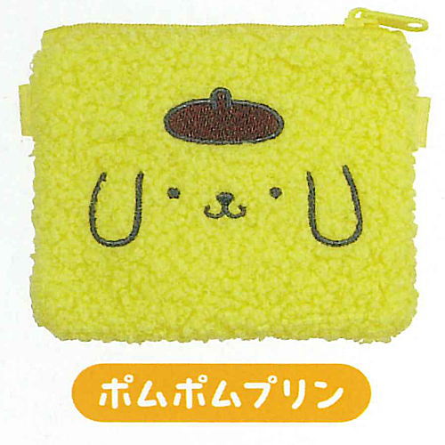 Sanrio Characters Mofumofu Pochette [4.Pompompurin]
