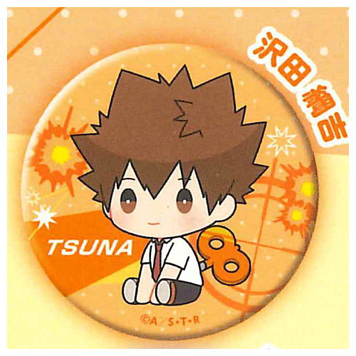 REBORN! petattonejimaki can badge [2.Tsunayoshi Sawada]