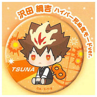 REBORN! petattonejimaki can badge [3.Tsunayoshi Sawada (Hyper Dying Will Mode ver.)]
