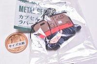 Metal Gear Solid Series Capsule Rubber Strap [5.Cardboardwokabutte yousuwomiru Snake]