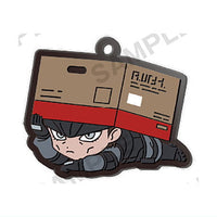 Metal Gear Solid Series Capsule Rubber Strap [5.Cardboardwokabutte yousuwomiru Snake]