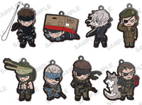 Metal Gear Solid Series Capsule Rubber Strap [All 8 type set(Full Complete)]