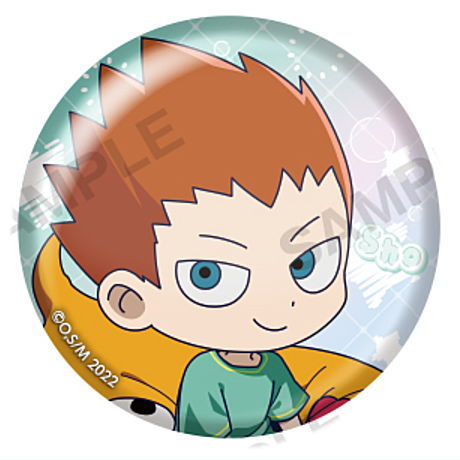 Mob Psycho 100 III Capsule Can Badge Mattari Ekubo Cushion ver. [6.Sho Suzuki]