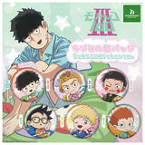Mob Psycho 100 III Capsule Can Badge Mattari Ekubo Cushion ver. [All 6 type set(Full Complete)]