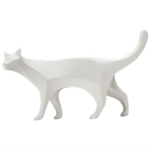 Art Univ. Techni Colour Hagiwara Ryo The Cats [2.Walking Cat(White)]
