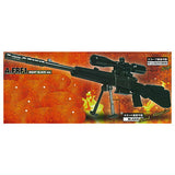 Die-cast 1/12 size Sniper Rifle mascot: III [1.FRF1 NIGHT BLACK ver.]