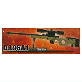 Die-cast 1/12 size Sniper Rifle mascot: III [4.L96A1 TAN ver.]
