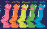 Pakatto hiza kakkun Frog-hen neon [All 5 type set (Full Complete)]
