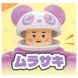 Pakatto hiza kakkun kigurumi panda-hen [5.Purple]