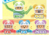 Pakatto hiza kakkun kigurumi panda-hen [All 5 type set (Full Complete)]