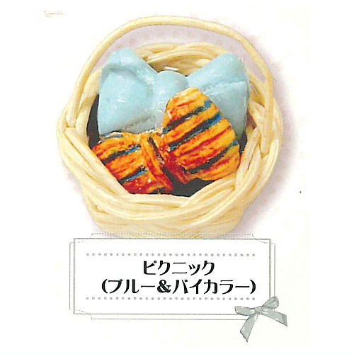Ribbon Bread Miniature Collection [2.Picnic (blue & bicolor)]