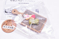 Ribbon Bread Miniature Collection [3.Yakitate (green & bicolor)]