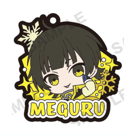 Bluelock Capsule Rubber Strap Art Snowboard ver. [2.Meguru Bachira]