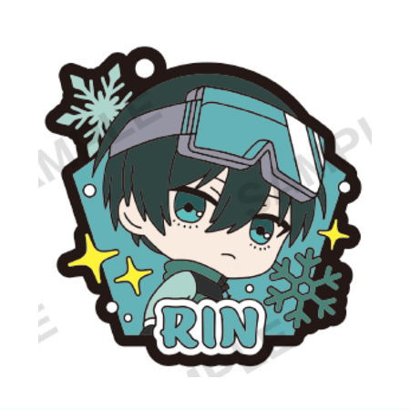 Bluelock Capsule Rubber Strap Art Snowboard ver. [6.Rin Itoshi]