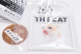 THE CAT AND FRIENDS Flat Mejirushi Accessory [10.Munchkin]