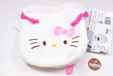 Sanrio Characters Fuwafuwa Face Kinchaku [1.Hello Kitty]