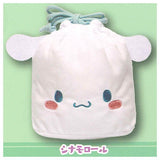 Sanrio Characters Fuwafuwa Face Kinchaku [5.Cinnamoroll]