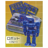 Assemble?! Plastic model mascot [3.Robot (blue)]