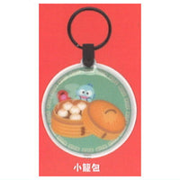 Hangyodon Delicious Time PUSH Light Keyring [5.Xiaolongbao]