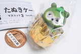 Tanuki cake Mascot Part.3 [3.Daruma type (matcha)]
