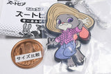 Deformed Rubber! Zootopia keychain [1.Judy (normal style)]