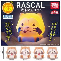 Fuwattohikaru RASCAL Mascot [All 4 type set(Full Complete)]